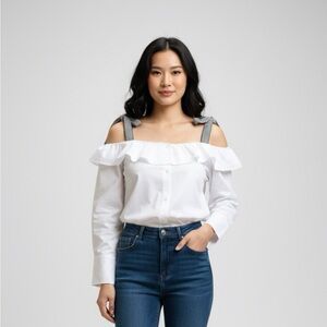 J.Crew Off-the-Shoulder Top – Size XL